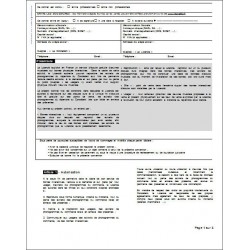 Demande d'information à Pôle emploi (Assedic) - SARL